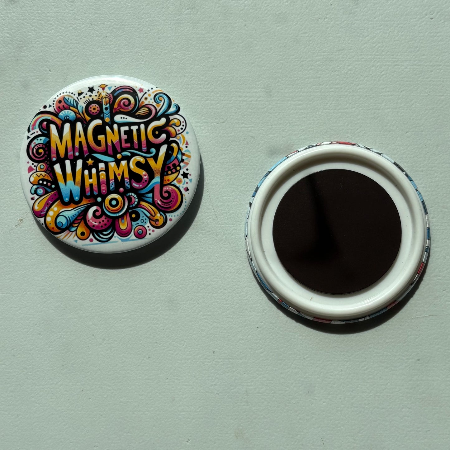 Custom 3" Round Magnets. Set of 7 Birthday Retirement Sports Party Anniversary