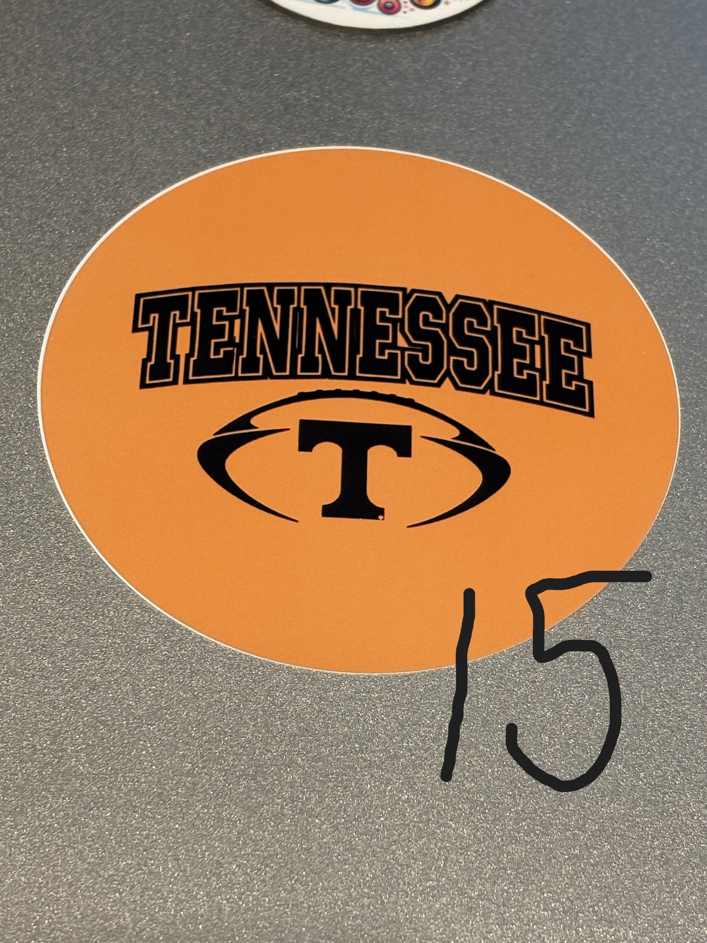 Tennessee Vols Football 3" **Buttons** . Set of 6. Choose Images.