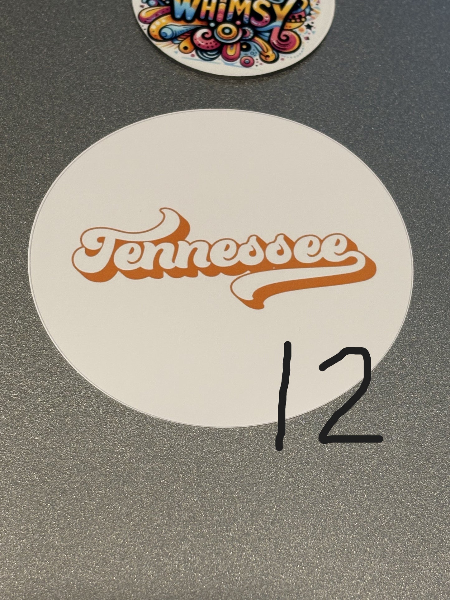 Tennessee Vols Football 3" **Buttons** . Set of 6. Choose Images.