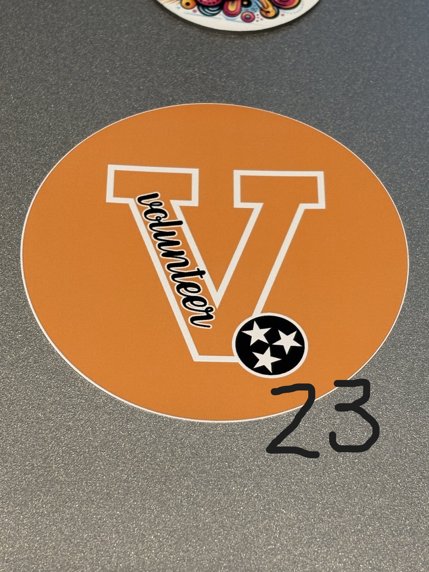 Tennessee Vols Football 3" **Buttons** . Set of 6. Choose Images.