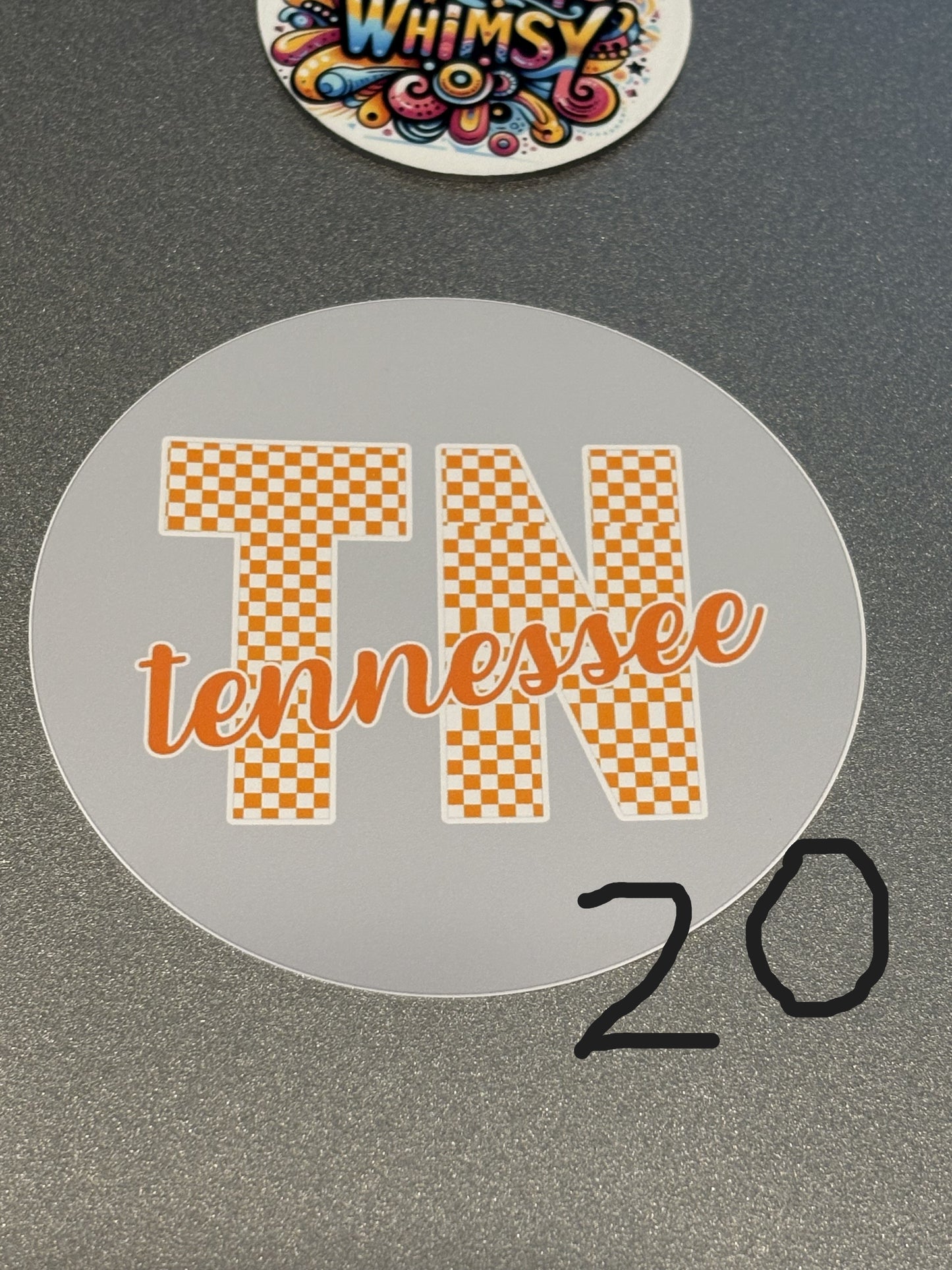Tennessee Vols Football 3" **Buttons** . Set of 6. Choose Images.