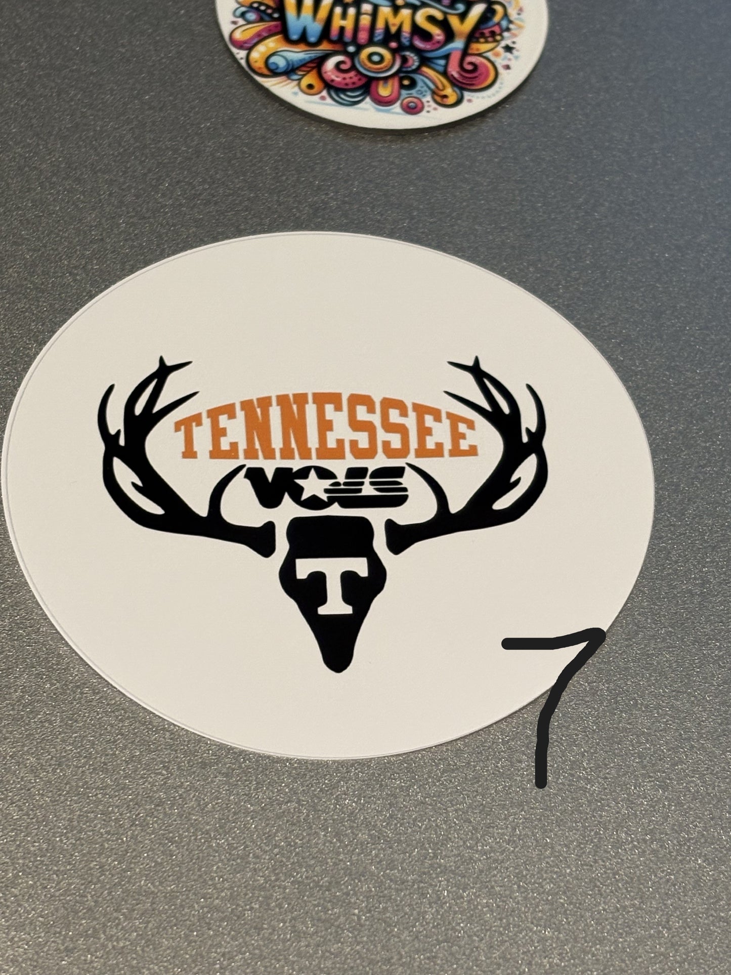 Tennessee Vols Football 3" **Buttons** . Set of 6. Choose Images.