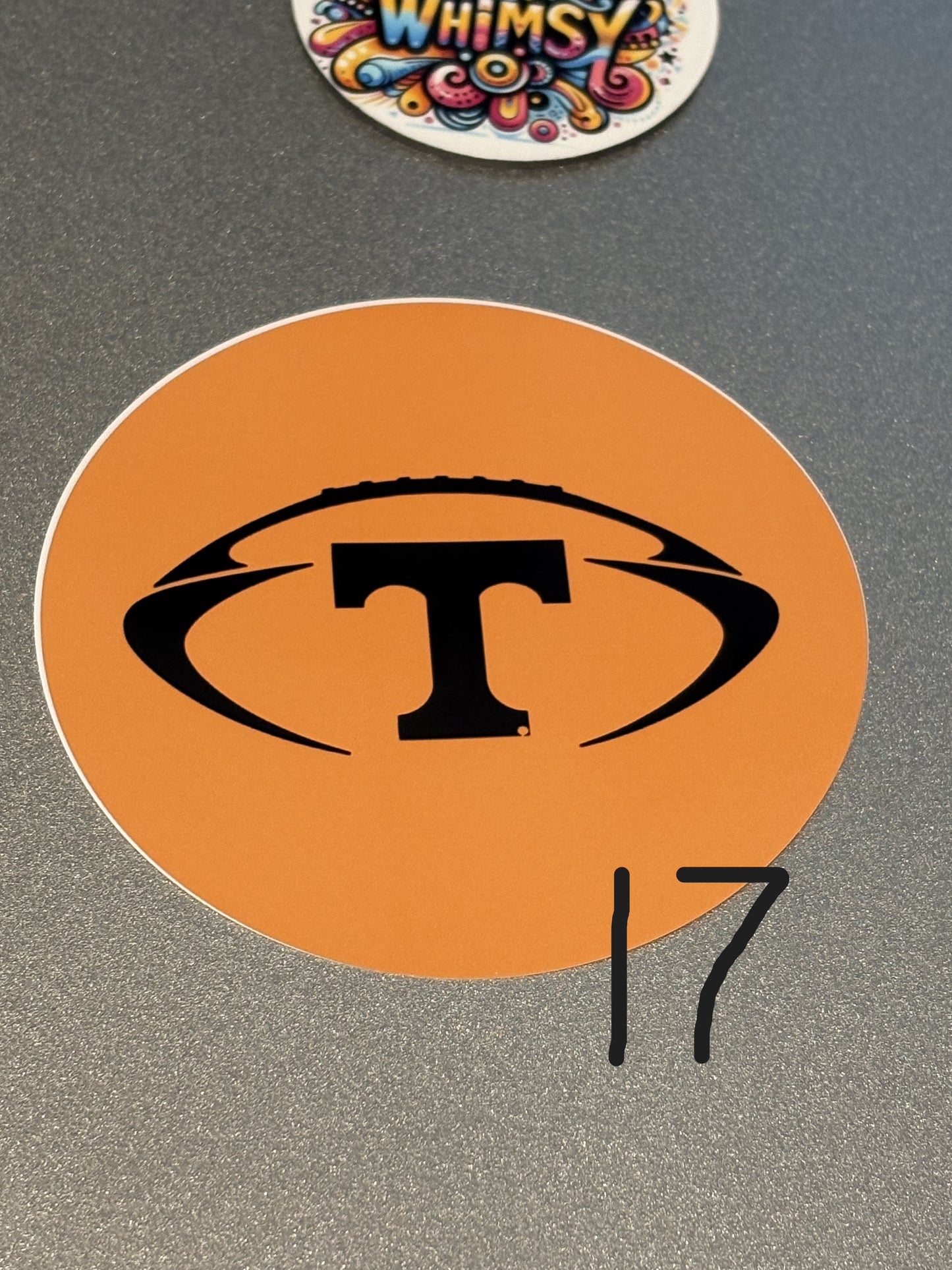 Tennessee Vols Football 3" **Buttons** . Set of 6. Choose Images.