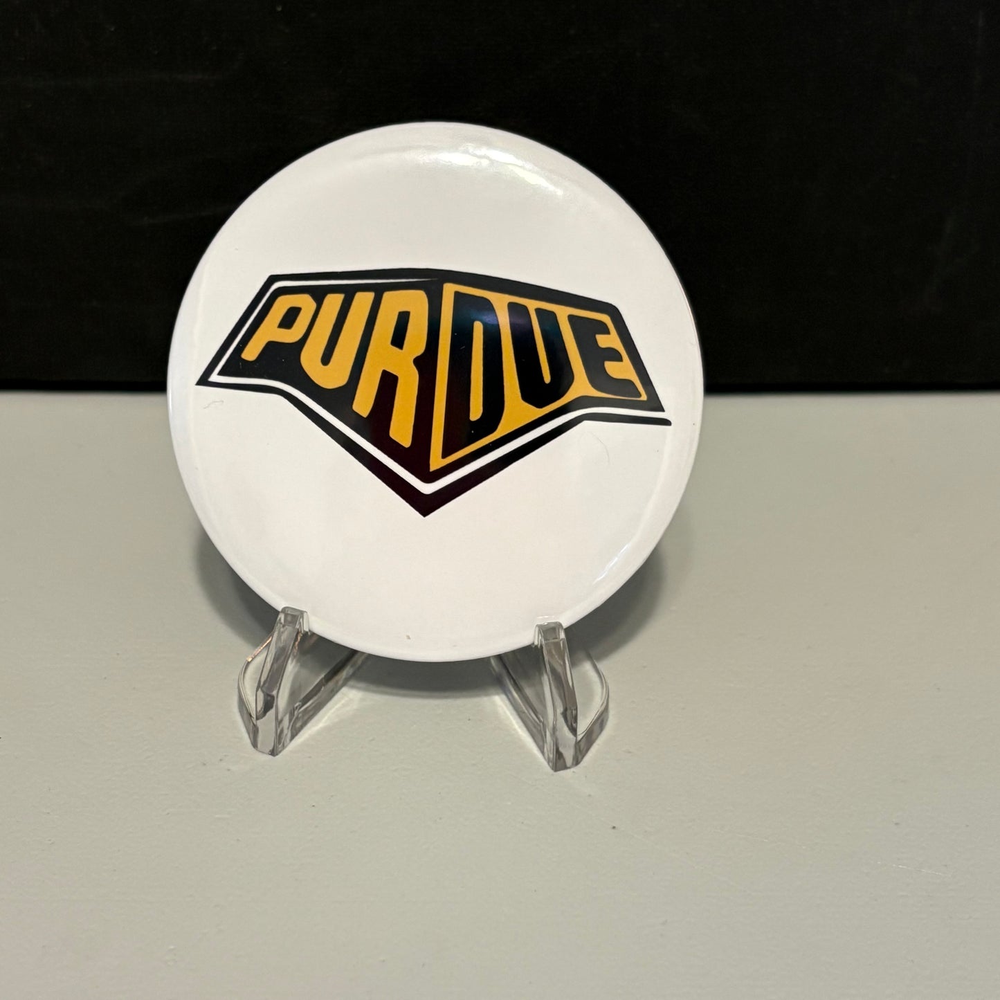 Purdue University Buttons. Set of 5 Football Boilermakers Tailgate Party Support