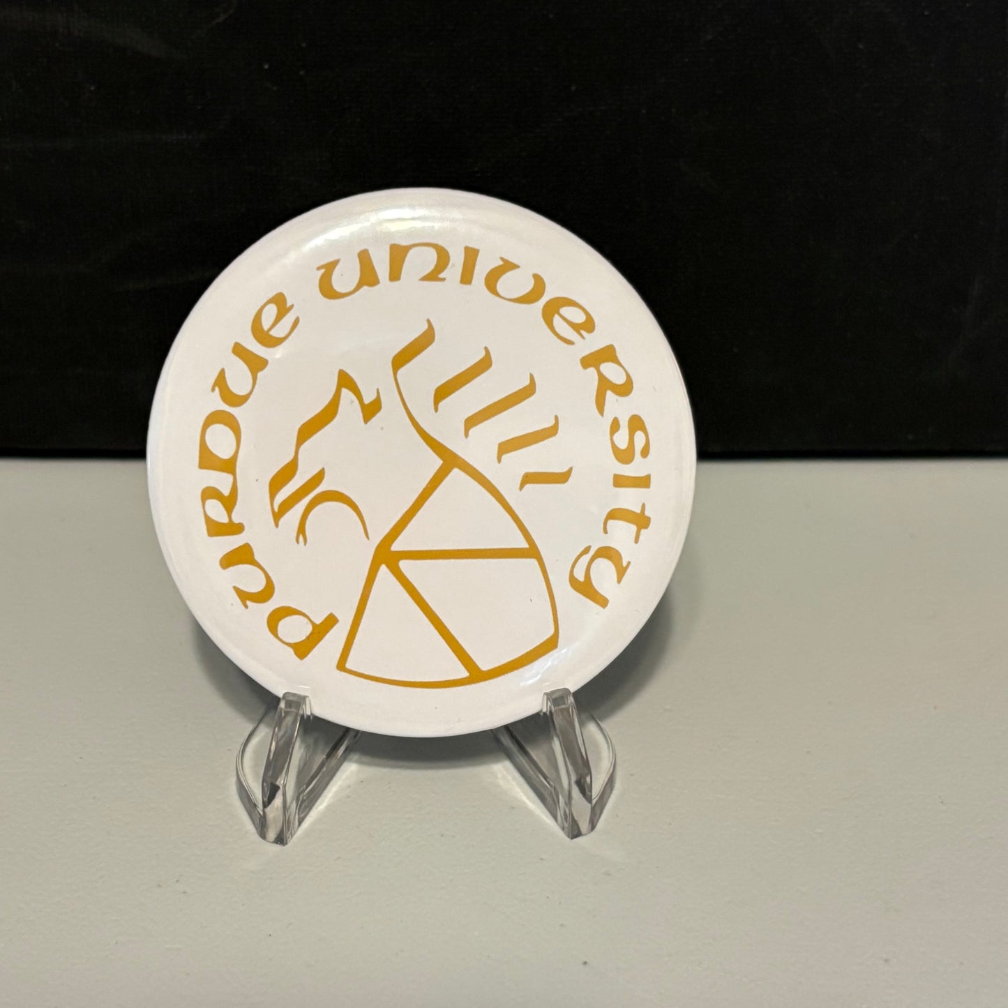 Purdue University Buttons. Set of 5 Football Boilermakers Tailgate Party Support
