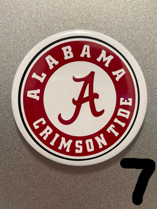 Alabama Crimson Tide Football 3"  **Button** Your choice.