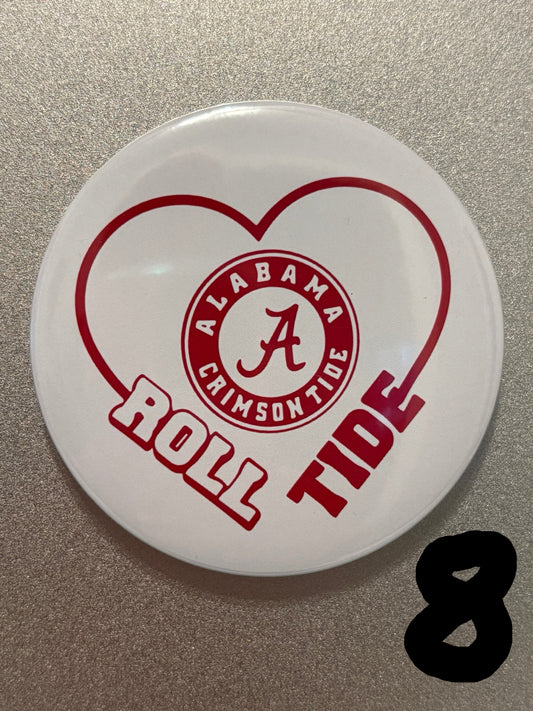 Alabama Crimson Tide Football 3"  **MAGNET** Your choice.