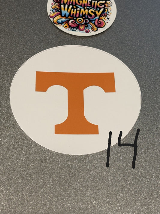 Tennessee Vols Football 3"  **Button** Your choice.